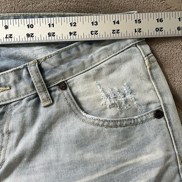 One X ONE TEASPOON Freebirds Low Waist Short Rise Skinny Jeans 27 Distressed - Picture 13 of 15